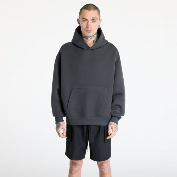 Pulóver Nike Tech Reimagined Men's Fleece Hoodie Anthracite/ Anthracite L-alacsony-ár