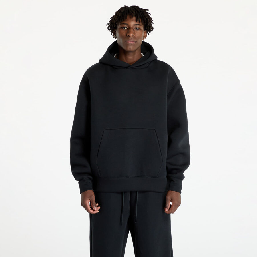 Pulóver Nike Tech Reimagined Men's Fleece Hoodie Black/ Black XXL-alacsony-ár