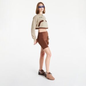 Pulóver Nike x CACT.US CORP Women's Pullover Crew Sweatshirt Beige/ Dark Brown XL-alacsony-ár