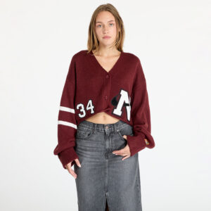 Pulóver Nike x YOON Women's Cardigan Dark Team Red/ Phantom XL-alacsony-ár