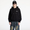 Pulóver Off-White Script Skate Hoodie Black/ White S-alacsony-ár