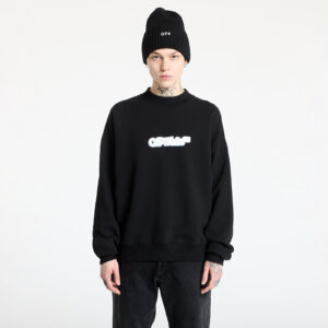 Pulóver Off-White Spray Arrow Skate Crewneck Black/ White XL-alacsony-ár