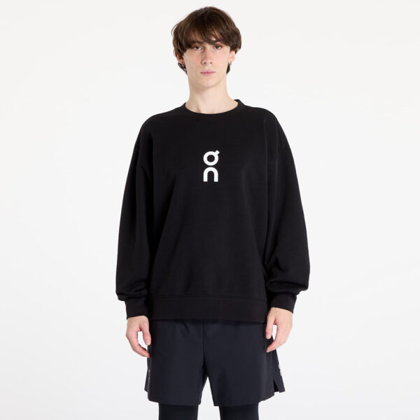 Pulóver On Club Crew Sweatshirt Black S-alacsony-ár