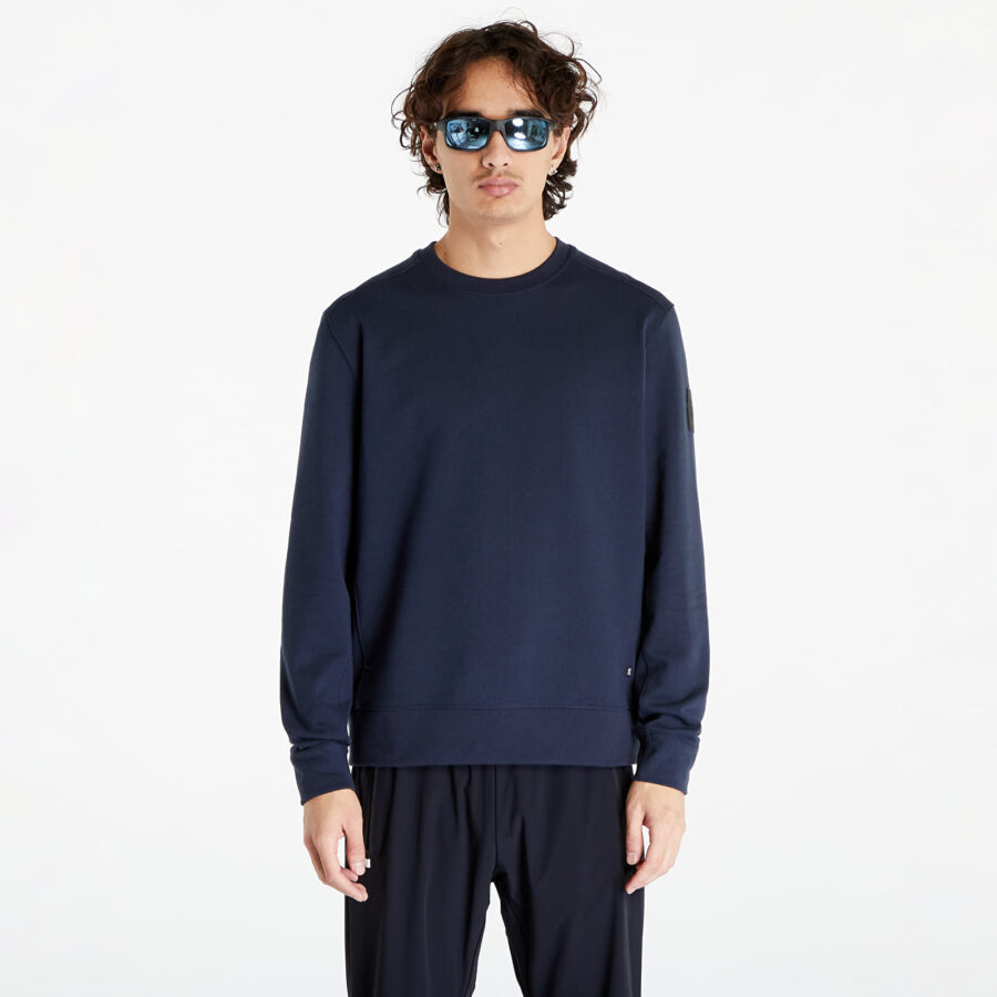 Pulóver On Crew Neck Sweatshirt Navy S-alacsony-ár