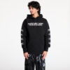 Pulóver PLEASURES Illegal Hoodie Black S-alacsony-ár