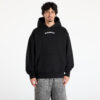 Pulóver PLEASURES Neural Hoodie Black S-alacsony-ár