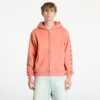 Pulóver PLEASURES Oe Zip Up Hoodie Rust L-alacsony-ár