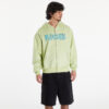 Pulóver PLEASURES Onyx Zip Up Hoodie Faded Lime S-alacsony-ár