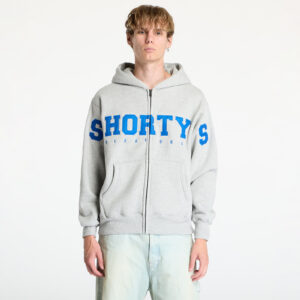 Pulóver PLEASURES Wave Zip Hoodie Heather Grey L-alacsony-ár
