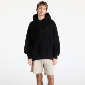 Pulóver PLEASURES x Slipknot Debut Hoodie Black S-alacsony-ár