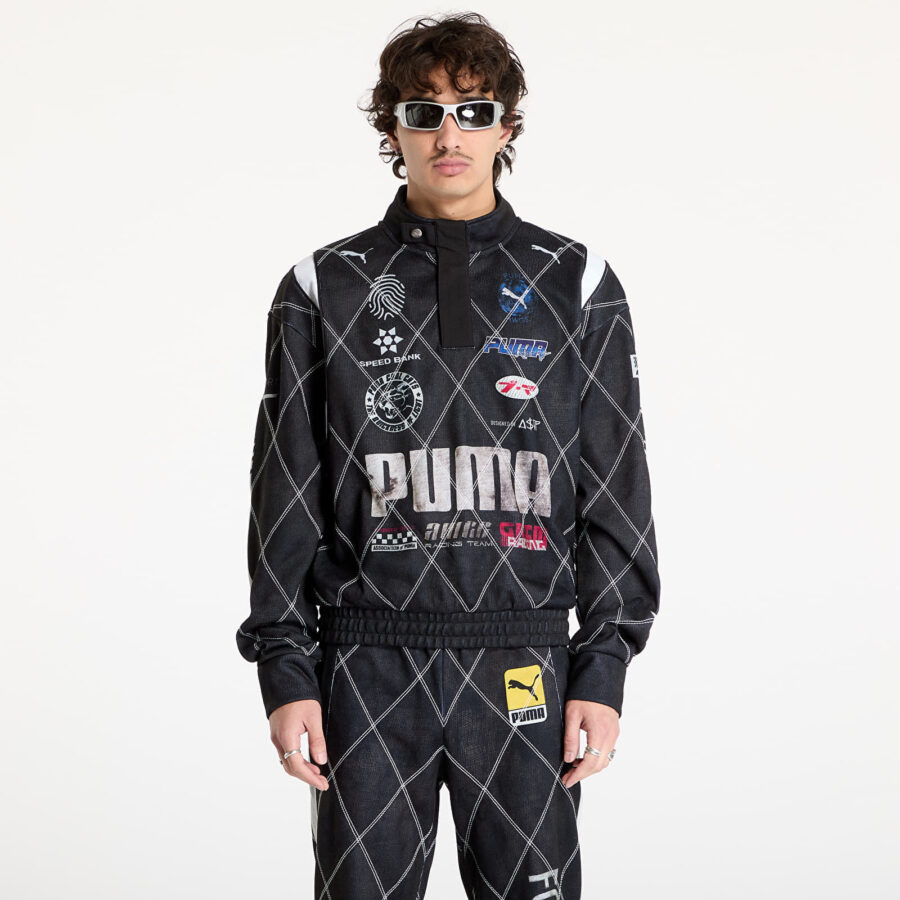 Pulóver PUMA X A$AP ROCKY Distressed Sweatshirt Puma Black M-alacsony-ár