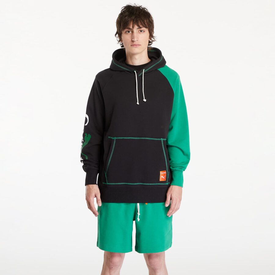 Pulóver PUMA x Carrots Graphic Hoodie Black S-alacsony-ár