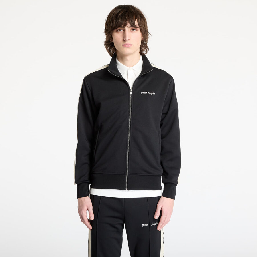 Pulóver Palm Angels Classic Logo Track Jacket Black/ Off White XXL-alacsony-ár