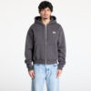 Pulóver Patta Classic Zip-Up Hooded Sweater UNISEX Forged Iron XS-alacsony-ár