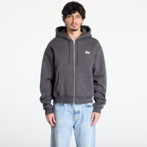 Pulóver Patta Classic Zip-Up Hooded Sweater UNISEX Forged Iron XS-alacsony-ár