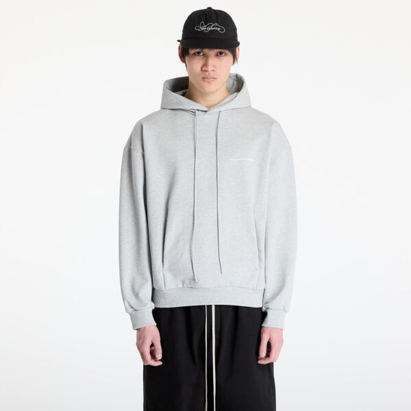 Pulóver Post Archive Faction (PAF) 8.0 Hoodie Right Grey M-alacsony-ár