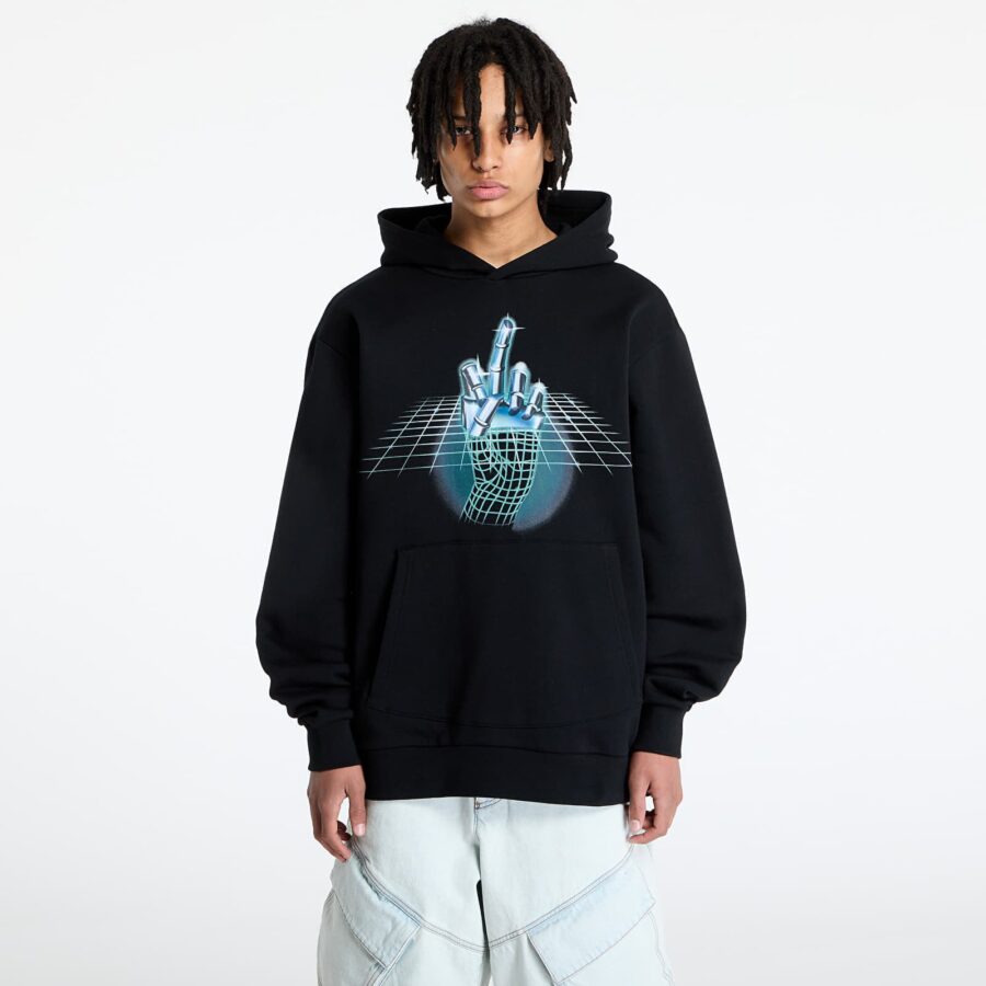 Pulóver RIPNDIP Afterlife Hoodie Black S-alacsony-ár