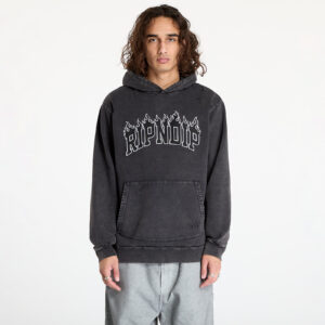 Pulóver RIPNDIP Fire Spirit Hoodie Black M-alacsony-ár