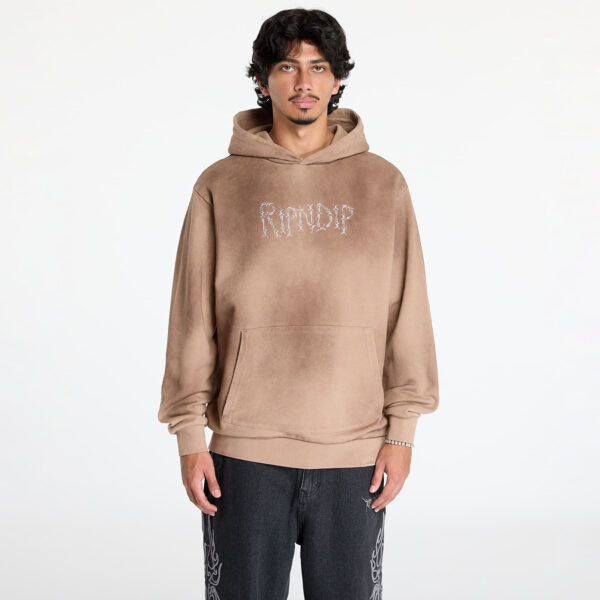 Pulóver RIPNDIP Keep Out Hoodie Almond XL-alacsony-ár