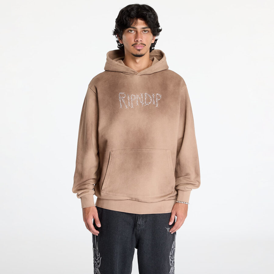 Pulóver RIPNDIP Keep Out Hoodie Almond XL-alacsony-ár