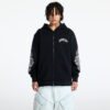 Pulóver RIPNDIP Mother Nerm Zip Up Hoodie Black S-alacsony-ár