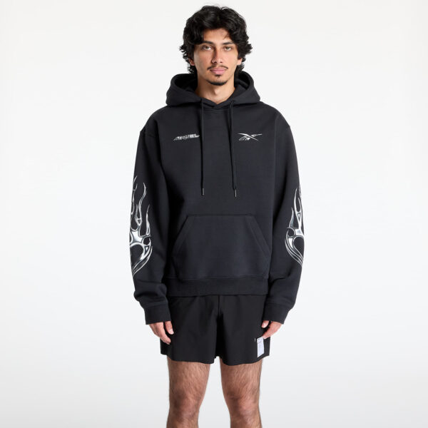 Pulóver Reebok Anuel Hoodie Black M-alacsony-ár