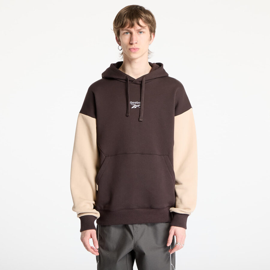 Pulóver Reebok Classic French Ter Unearthed Hoodie UNISEX Brown/ Tan S-alacsony-ár