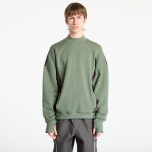 Pulóver Reebok French Terry Crewneck UNISEX Breakaway Green/ Unearthed Brown S-alacsony-ár