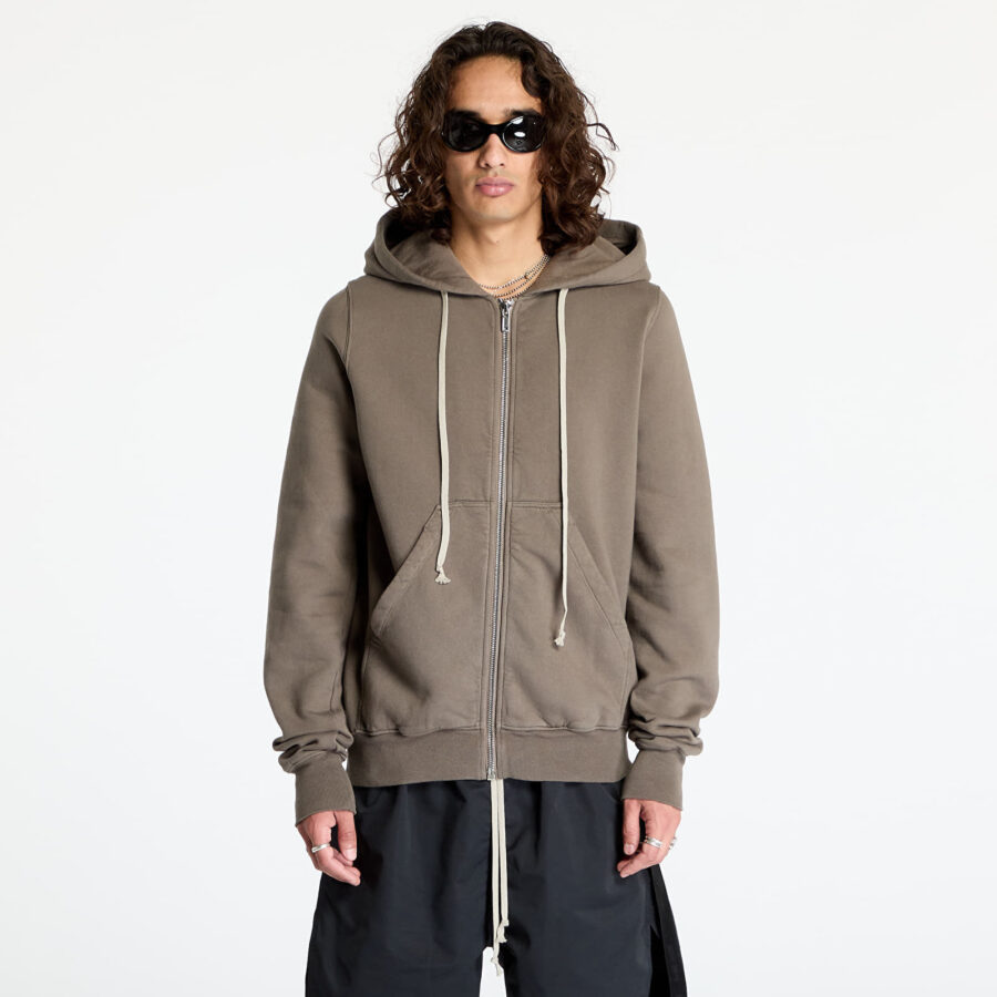 Pulóver Rick Owens DRKSHDW Knit Sweatshirt - Jason S Hoodie Dust S-alacsony-ár