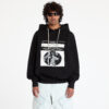 Pulóver Rick Owens DRKSHDW Oversized Hoodie Black/ Milk XS-alacsony-ár
