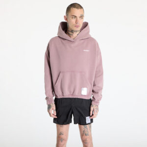 Pulóver Satisfy SoftCell Hoodie UNISEX Aged Elderberry S-alacsony-ár