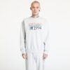 Pulóver Sporty & Rich Finish Line Crewneck UNISEX Heather Gray/ Lava/ Alpine/ Navy M-alacsony-ár