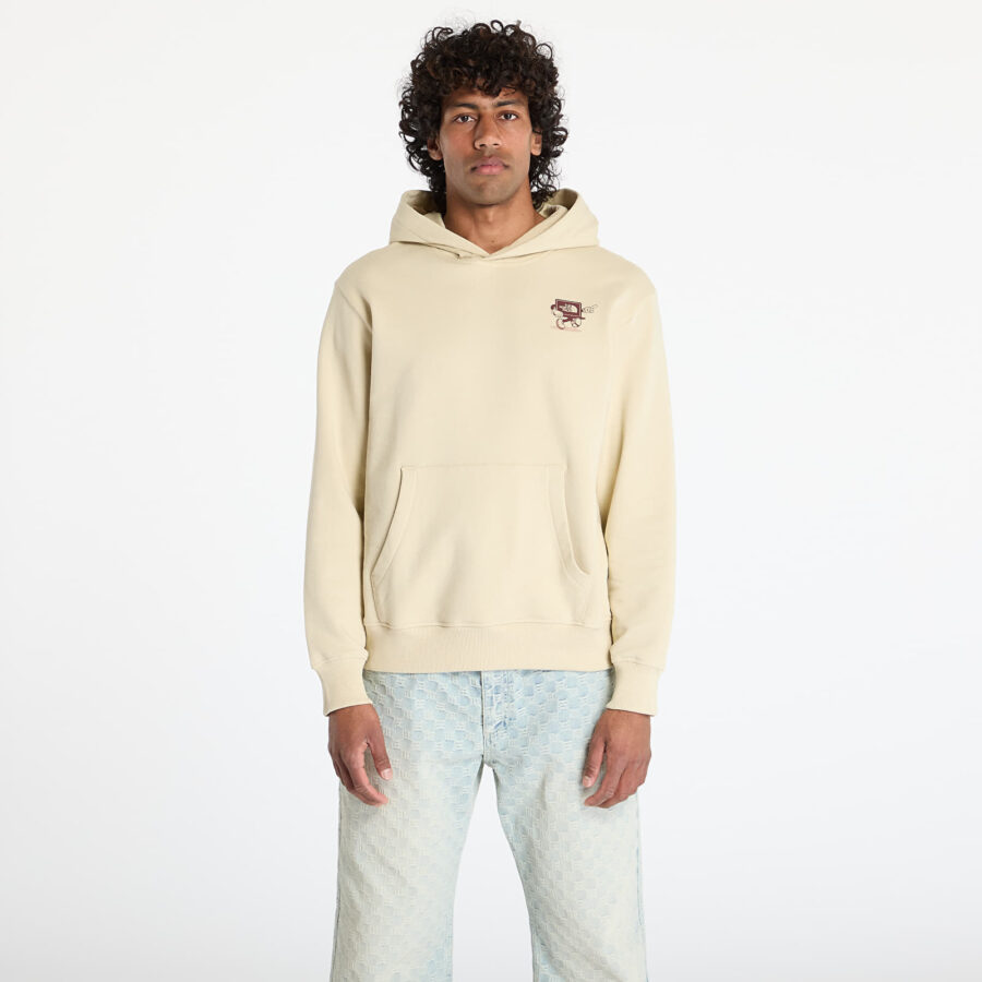 Pulóver The North Face Cartoon Logo Relaxed Hoodie UNISEX Gravel S-alacsony-ár