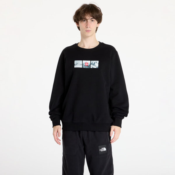 Pulóver The North Face Crew Expedition System TNF Black S-alacsony-ár
