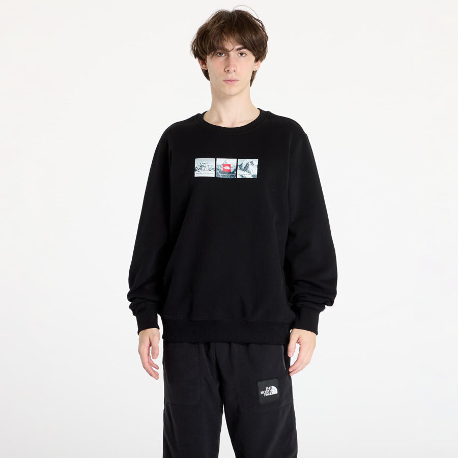 Pulóver The North Face Crew Expedition System TNF Black S-alacsony-ár