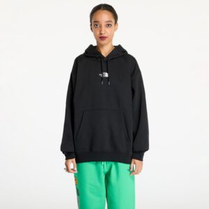 Pulóver The North Face Essential Oversize Hoodie TNF Black XS-alacsony-ár