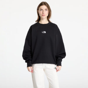 Pulóver The North Face Essential Oversized Crew TNF Black XS-alacsony-ár