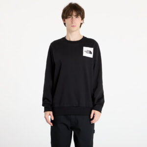 Pulóver The North Face Fine Crewneck Sweatshirt TNF Black S-alacsony-ár