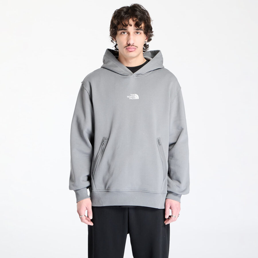 Pulóver The North Face Heritage Graphic Relaxed Hoodie Smoked Pearl S-alacsony-ár