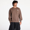 Pulóver The North Face M Raglan Box Nse Crew Smokey Brown S-alacsony-ár