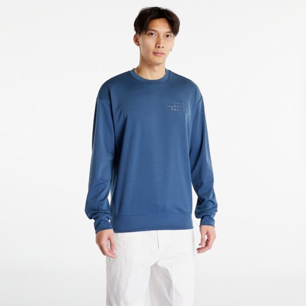 Pulóver The North Face Spacer Air Crew Shady Blue Light Heather XXL-alacsony-ár