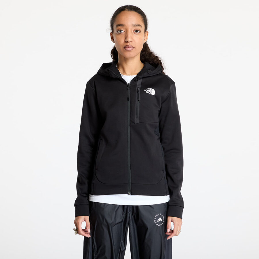 Pulóver The North Face W Mountain Athletics Full-Zip Fleece TNF Black S-alacsony-ár