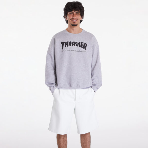 Pulóver Thrasher Skate Mag Crewneck Grey S-alacsony-ár