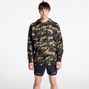 Pulóver Under Armour Project Rock AOP Terry Hoodie Grey/ Green M-alacsony-ár