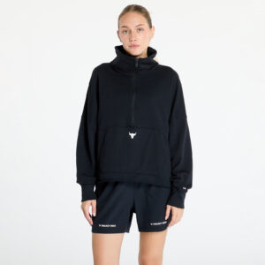 Pulóver Under Armour Project Rock Half Zip Pullover Black S-alacsony-ár
