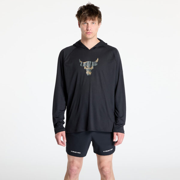 Pulóver Under Armour Project Rock Isochill HD Black L-alacsony-ár