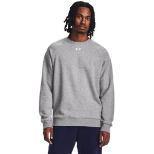Pulóver Under Armour Rival Fleece Crew Gray S-alacsony-ár