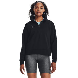 Pulóver Under Armour Rival Fleece HZ Black/ White XS-alacsony-ár