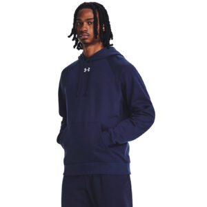 Pulóver Under Armour Rival Fleece Hoodie Blue XL-alacsony-ár