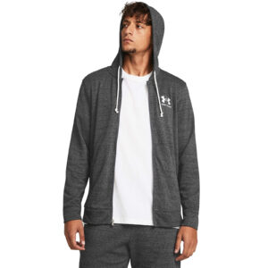 Pulóver Under Armour Rival Terry LC FZ Gray M-alacsony-ár